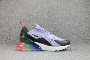 nike air max 270 premium femmes chaussures de running arc-en-ciel